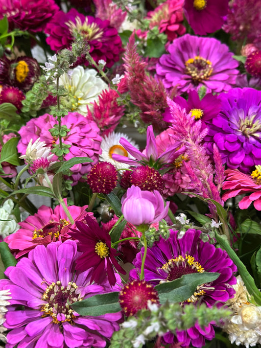 Summer Flower Club CSA Bouquets